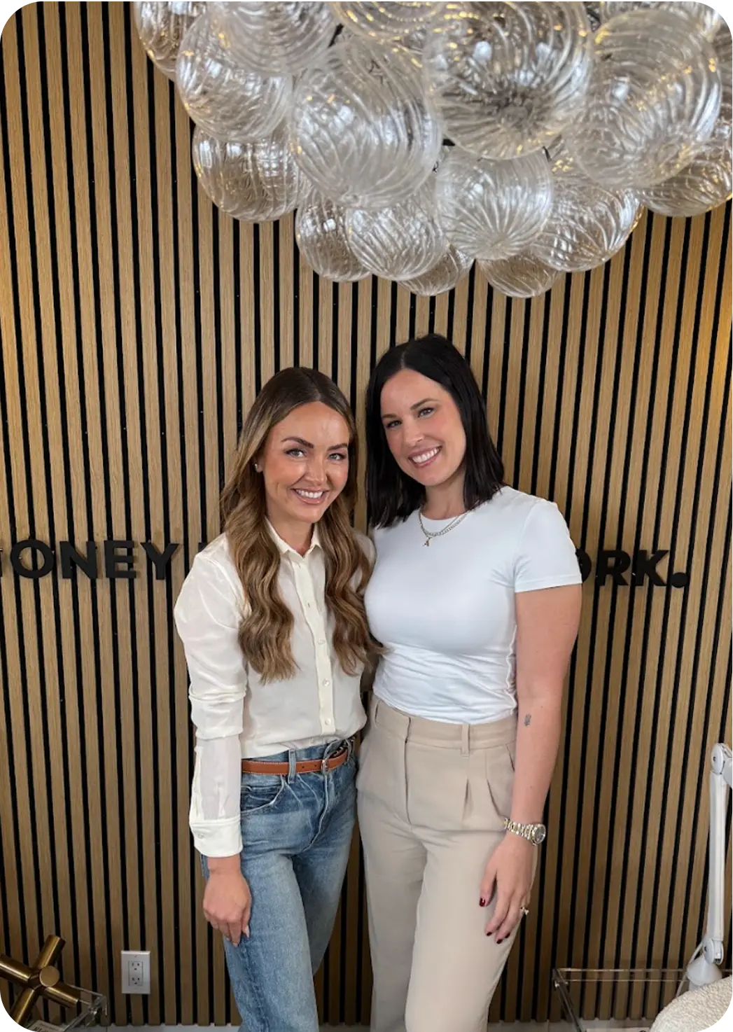 Nicole and Adrianna